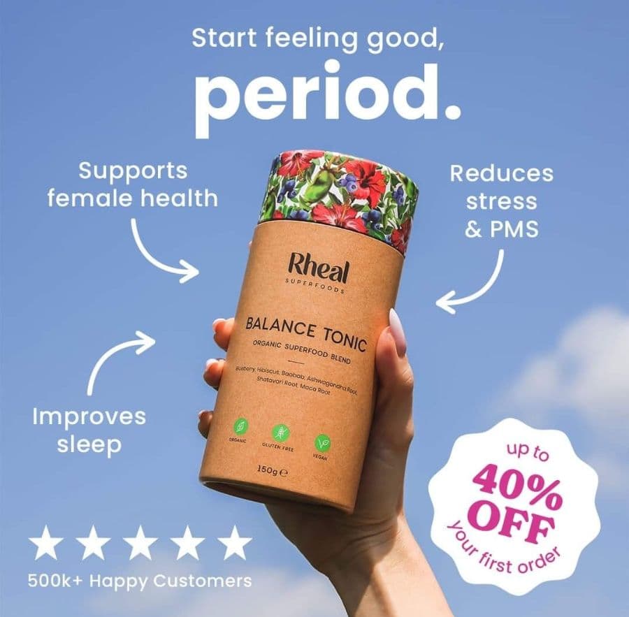 Rheal — Start feeling good, period.